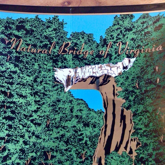 Natural Bridge of Virginia Glass Dishes - Set of 2 - Picture 4 of 6